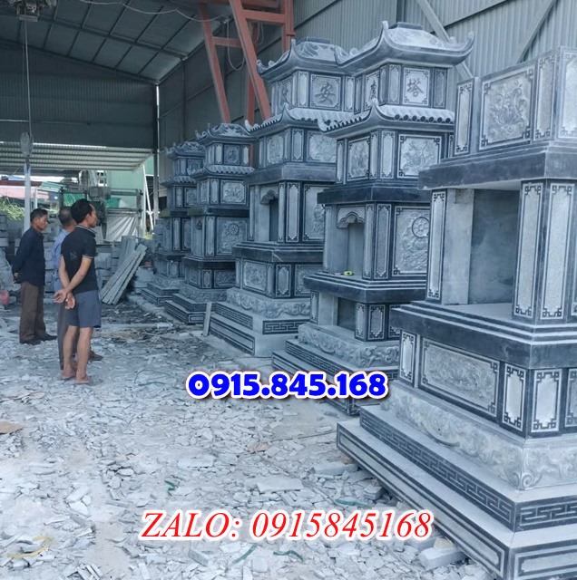 thiết kế thi công lắp đặt mộ tháp đá trọn gói sóc trăng