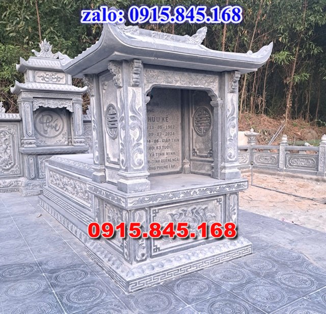 mộ ông bà bố mẹ gia đình dòng họ bằng đá, mộ song thân phu thê vợ chồng đá khối, mộ đôi tròn đơn giản không có mái đao che, mộ tam cấp tháp lục giác đá granite hoa cương, giá bán mộ đá để thờ tro cốt, hung hỏa địa táng, cuốn thư đá lăng mộ nghĩa trang gia đình, cổng tam quan tứ trụ nhà mồ, lan can tường rào đá chạm mỹ nghệ điêu khắc, thiết kế khuôn viên lăng mộ dòng họ gia tộc,