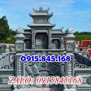 22- Lăng thờ cây hương đá granite ba bể bắc kạn