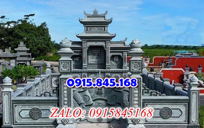 22- Lăng thờ cây hương đá granite ba bể bắc kạn
