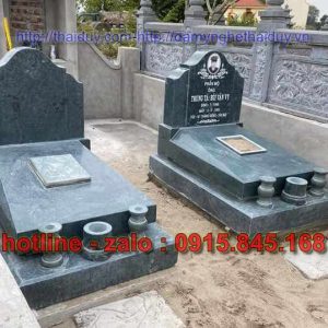 Tiền Giang – nơi bán mộ đôi đá xanh cẩm thạch