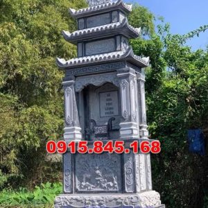 am khóm trang thờ hà bá thần sông nước bằng đá trà vinh