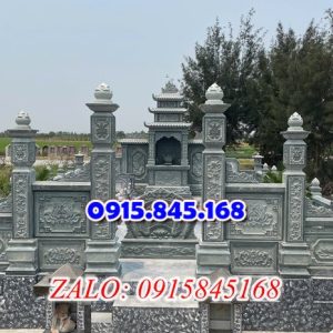 lầu thờ lăng mộ gia tộc dòng họ đá khối bán Tiên Lữ, huyện Phù Cừ