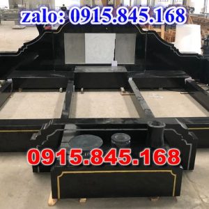 mẫu mộ đá đôi song thân phu thê có mái hị xã Kiến Tường - huyện Cần Đước