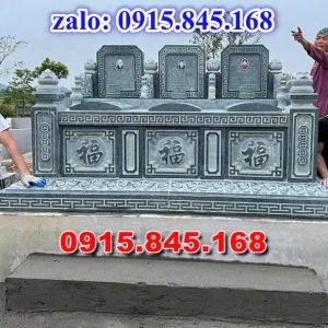 mẫu mộ đôi bố mẹ ốp đá granite hoa cương huyện Cầu Ngang - Càng Long