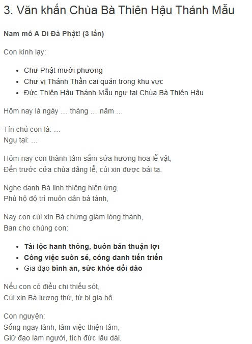 văn khấn bài cúng ngày rằm 15 16, văn khắn bài cúng mùng 1, văn khấn bài cúng gia tiên, văn khấn bài cúng ông bà bố mẹ, văn khấn bài cúng hàng ngày, văn khấn bài cúng mồ mả, văn khấn bài cúng công danh tài lộc sự nghiệp, văn khấn bài cúng sức khỏe bình an, văn khấn bài cúng tình duyên, văn khấn bài cúng cầu con, văn khấn bài cúng mẫu, văn khấn bài cúng bàn thờ ngoài trời, văn khấn bài cúng thờ phật, văn khấn bài cúng ban tam bảo, những điều kiêng kỵ nên tránh, lễ phục mặc đi chùa, cách sắm lễ sớ tạ, văn khấn bài cúng ban cộng đồng, bàn văn hầu đồng hát chầu,