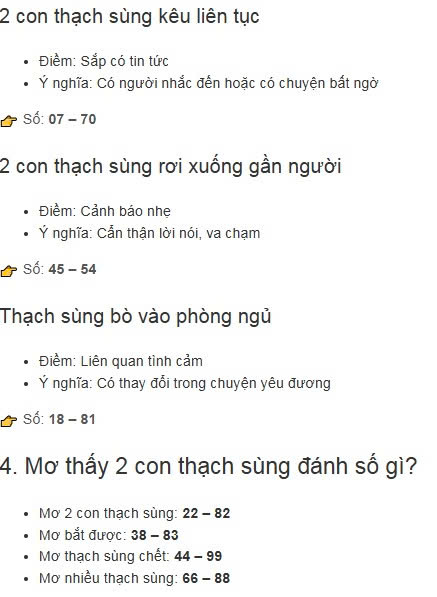 đi đường gặp thạch sùng đánh con gì, nhìn thấy thạch sùng đánh con gì, con thạch sùng đánh số mấy, gặp thạch sùng đen đánh con gì, gặp thạch sùng trắng đánh con gì, mơ thấy thạch sùng đánh con đề gì, gặp thạch sùng là vận gì đỏ hay đen hên hay sui, ý nghĩa gặp thạch sùng, ăn thịt thạch sùng đánh con gì, bắt được thạch sùng đánh con gì, mua thạch sùng đánh con gì, bán thạch sùng đánh con gì, nhặt được thạch sùng đánh con gì,