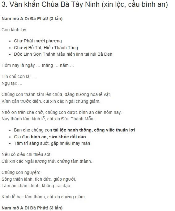 văn khấn bài cúng ngày rằm 15 16, văn khắn bài cúng mùng 1, văn khấn bài cúng gia tiên, văn khấn bài cúng ông bà bố mẹ, văn khấn bài cúng hàng ngày, văn khấn bài cúng mồ mả, văn khấn bài cúng công danh tài lộc sự nghiệp, văn khấn bài cúng sức khỏe bình an, văn khấn bài cúng tình duyên, văn khấn bài cúng cầu con, văn khấn bài cúng mẫu, văn khấn bài cúng bàn thờ ngoài trời, văn khấn bài cúng thờ phật, văn khấn bài cúng ban tam bảo, những điều kiêng kỵ nên tránh, lễ phục mặc đi chùa, cách sắm lễ sớ tạ, văn khấn bài cúng ban cộng đồng, bàn văn hầu đồng hát chầu,
