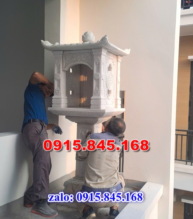 Miếu thờ bằng đá, miếu thờ thần linh trước nhà ngaoì trời, giá bán miếu thờ đá, kích thước miếu thờ đá, nơi chỗ địa chỉ bán miếu thờ đá,