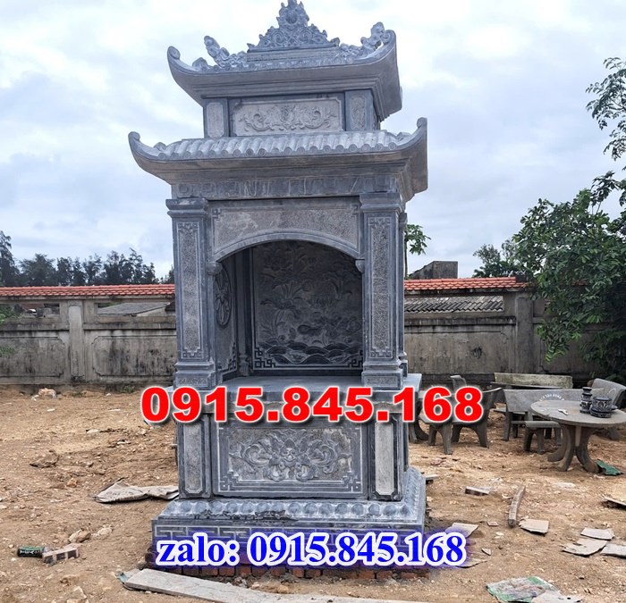 Miếu thờ bằng đá, miếu thờ thần linh trước nhà ngaoì trời, giá bán miếu thờ đá, kích thước miếu thờ đá, nơi chỗ địa chỉ bán miếu thờ đá,