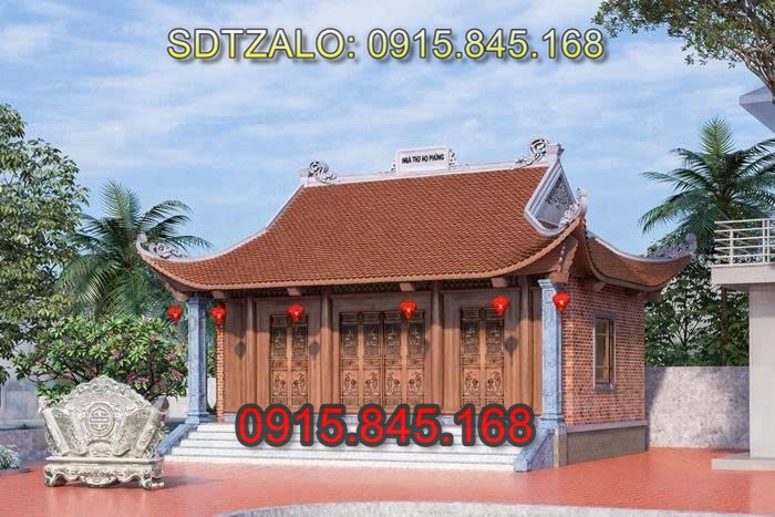 nhà thờ họ, từ đường gia tộc, lan can đá, cổng đá tam quan tứ trụ, cột đá đồng trụ, đá lát sân bậc thềm, tượng rồng đá, tượng nghê đá, tượng sư tử đá, tượng chó đá, tượng kỳ lân đá, chiếu rồng bằng đá, cột hiên hè, ngưỡng cửa đá, bịt bậc đá, hàng rào đá, tường bao đá, cuốn thư đá, bình phong đá, tắc môn đá, cây hương thờ thần linh, miếu thờ thần linh, am thờ thần linh,