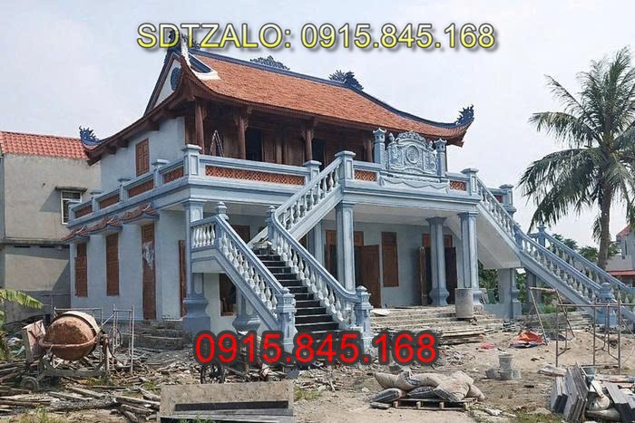 nhà thờ họ, từ đường gia tộc, lan can đá, cổng đá tam quan tứ trụ, cột đá đồng trụ, đá lát sân bậc thềm, tượng rồng đá, tượng nghê đá, tượng sư tử đá, tượng chó đá, tượng kỳ lân đá, chiếu rồng bằng đá, cột hiên hè, ngưỡng cửa đá, bịt bậc đá, hàng rào đá, tường bao đá, cuốn thư đá, bình phong đá, tắc môn đá, cây hương thờ thần linh, miếu thờ thần linh, am thờ thần linh,