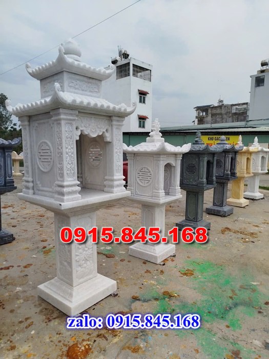 Miếu thờ bằng đá, miếu thờ thần linh trước nhà ngaoì trời, giá bán miếu thờ đá, kích thước miếu thờ đá, nơi chỗ địa chỉ bán miếu thờ đá,