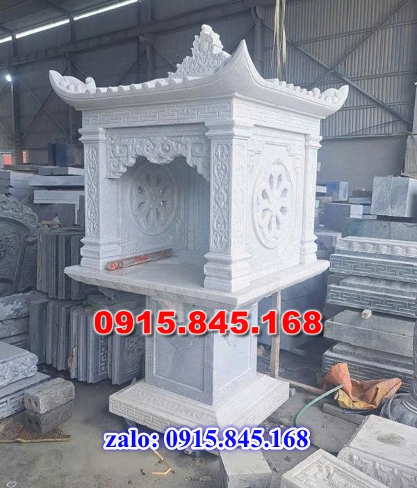 Miếu thờ bằng đá, miếu thờ thần linh trước nhà ngaoì trời, giá bán miếu thờ đá, kích thước miếu thờ đá, nơi chỗ địa chỉ bán miếu thờ đá,